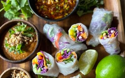 Embrace Fresh Summer Produce: Salad Rolls with Mango and Avocado