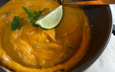 Autumn Spicy Thai Sweet Potato Soup